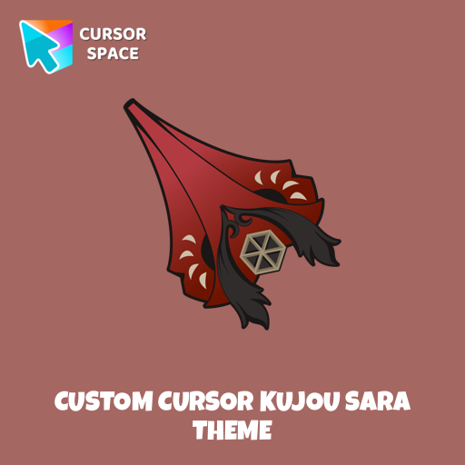 Custom Cursor Kujou Sara Theme